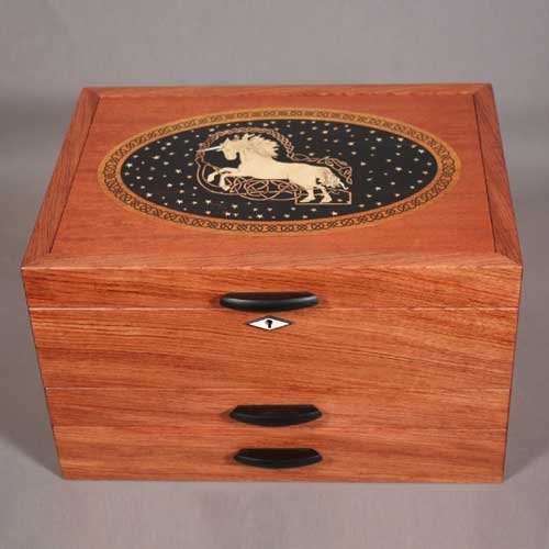 unicorn jewelry box