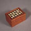 small inlaid wooden boxes