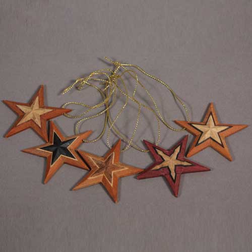 small star ornaments