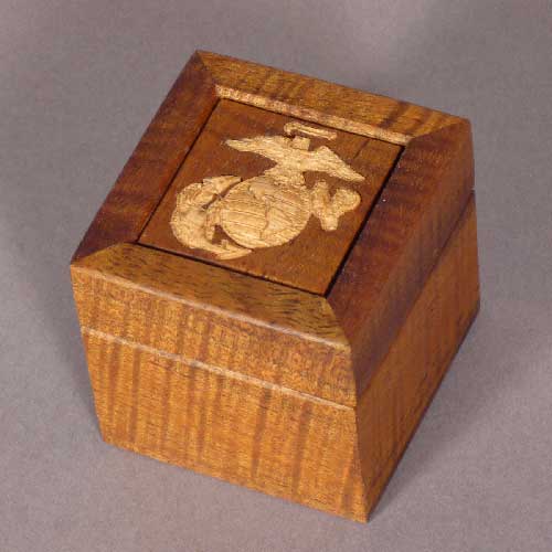carved marine ring box